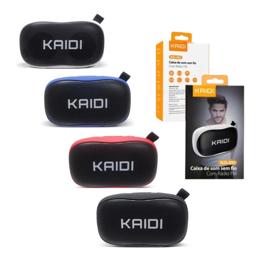 Caixa de Som Bluetooth Kaidi KD-811